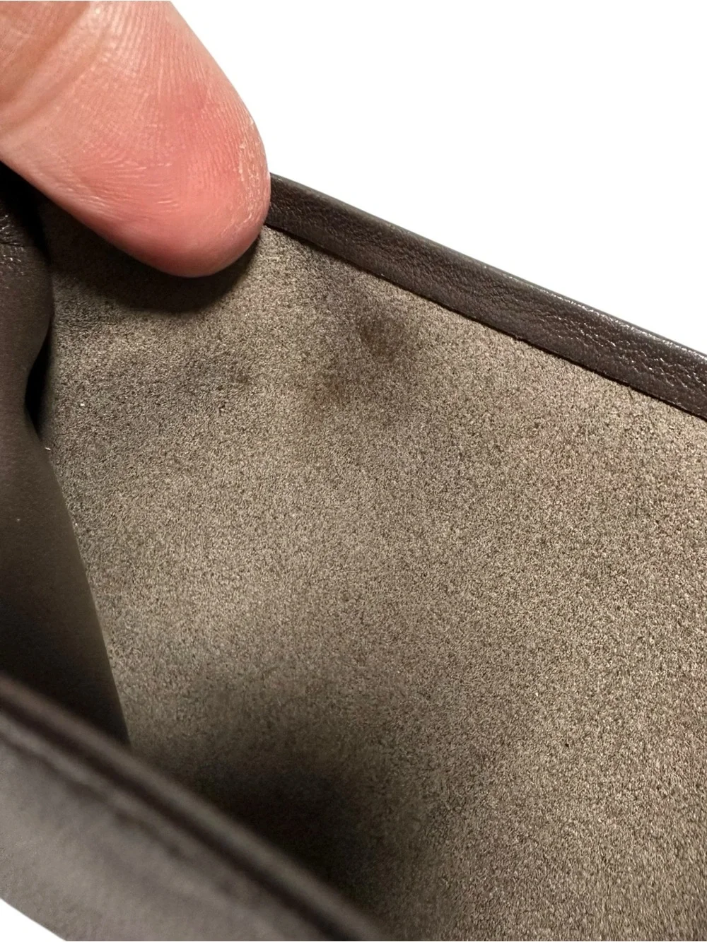 Loewe Brown Leather Embossed Men’s Bifold Wallet with Box and Cards